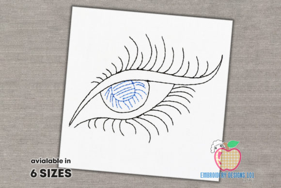 Beautiful Eyelashes Line Art for Craft Fair Success