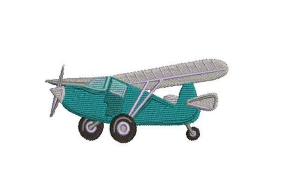 Bush Plane: A Charming Embroidery Design for Handmade Gifts