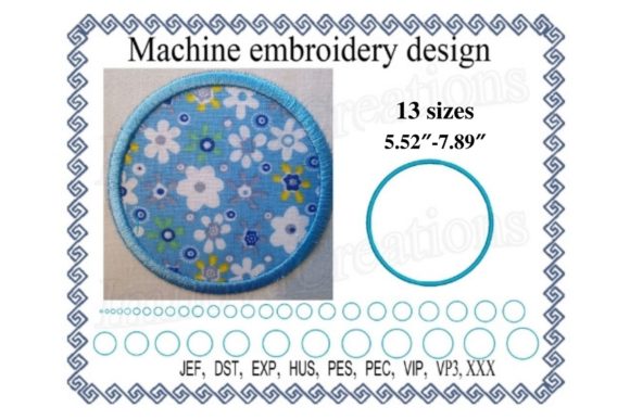 Circle Applique: A Versatile Shape for Craft Fair Success