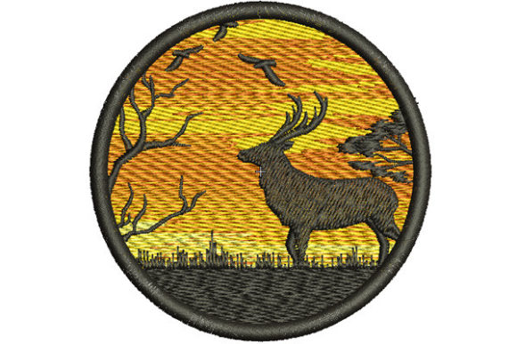 Deer Embroidery Design Review for Small Business Merch