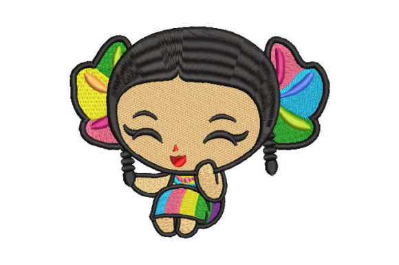 Doll with Colorful Dress: A Designer's Review for Branding