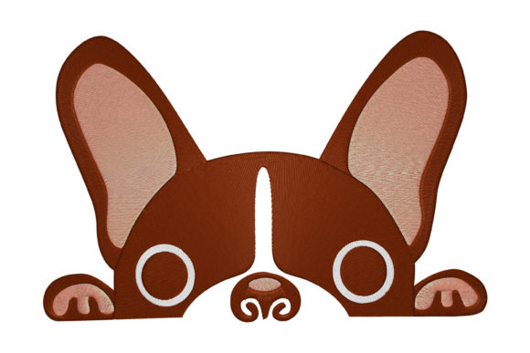 France Bulldog: A Charming Embroidery Design Review
