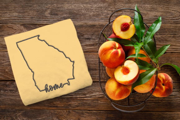 Georgia Home State Outline: A Designer's Review for Merch