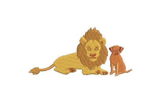 Lion and Ridgeback: A Fierce Holiday Embroidery Review