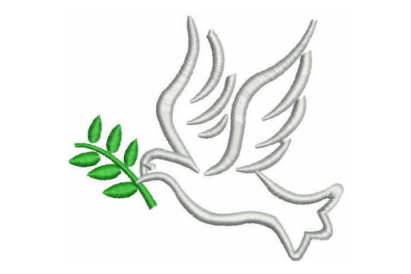 Peace Messenger Dove: A Serene Holiday Embroidery Review