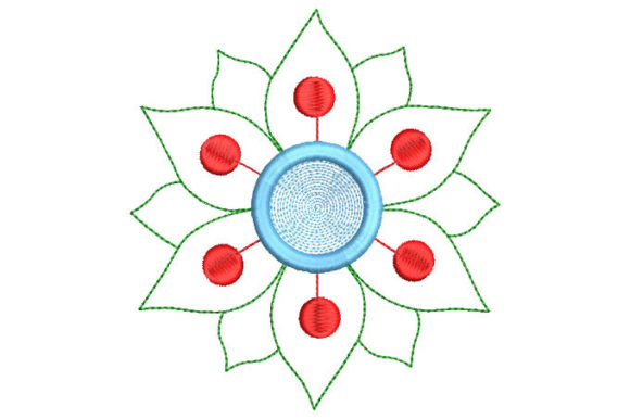 Review: Outlined Colorful Flower for Custom Gifts