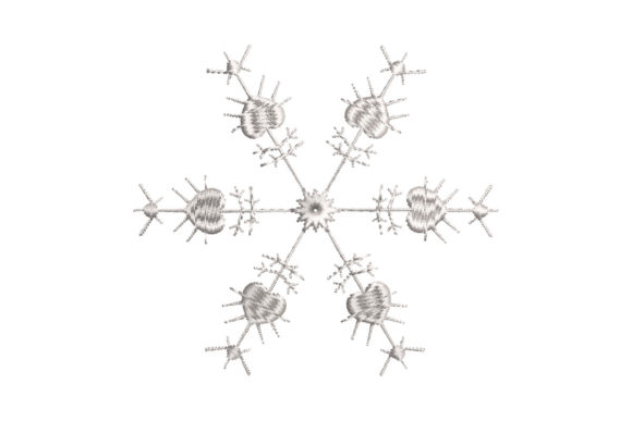 Review: Winter Hearts Snowflake for Boutique Sweatshirts