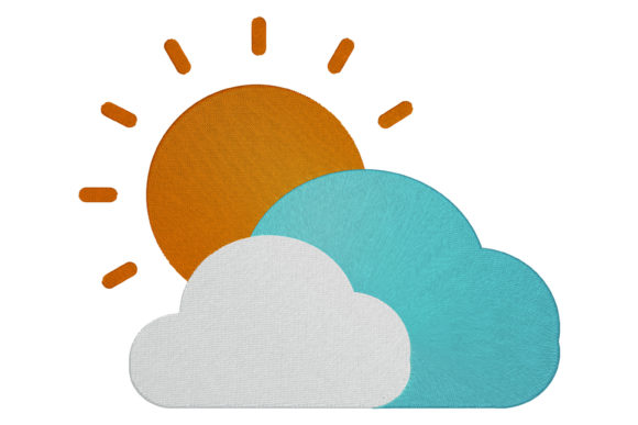 Sun and Cloud: A Charming Design for Personalized Gifts