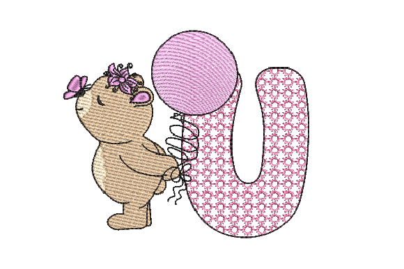 U Girl Teddy: A Cute Sketch Design for Etsy Sellers