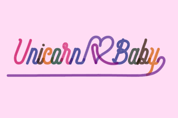 Unicorn Baby Lettering: A Seller's Review for Etsy Shops